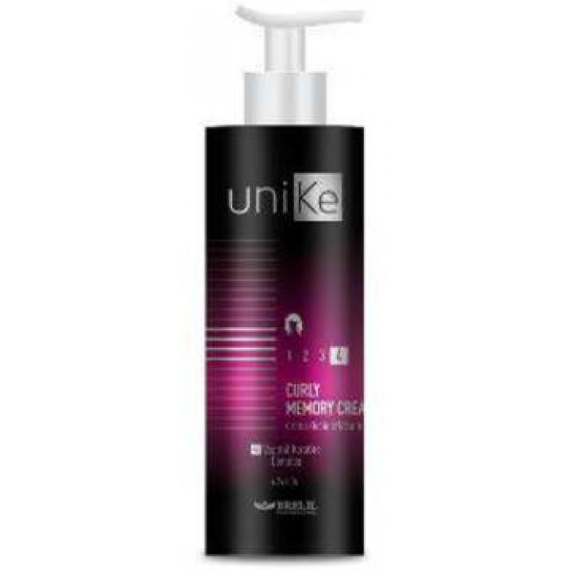 Крем для вьющихся волос с эффектом запоминания-Brelil UniKe Curly Memory Cream 4